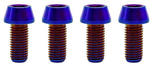 Titanium Direct Mount Bolts ( Bottom 4)